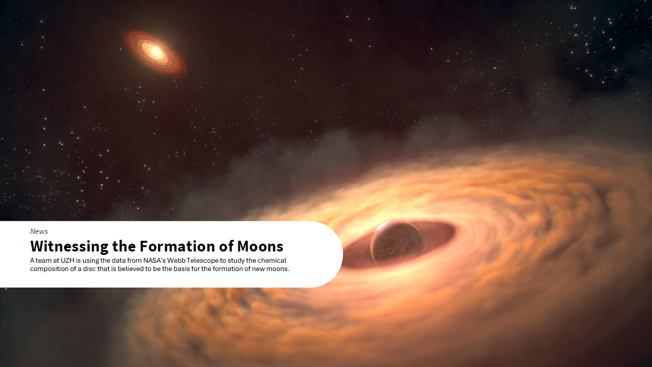 Witnessing the Formation of Moons